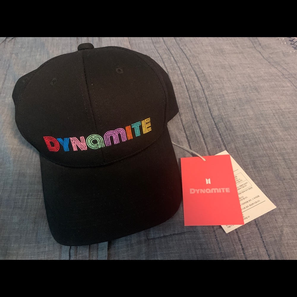 Authentic BTS Dynamite baseball hat